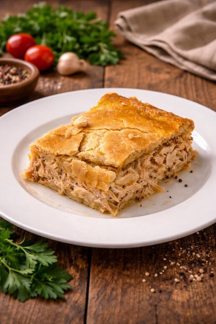 empadao de frango cremoso